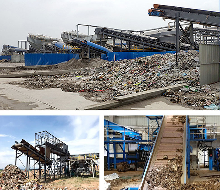 Old Corrupt Garbage Shredders Waste Stale Rubbish Crusher Shredder Equipment