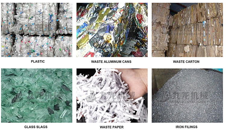 Household Garbage Furniture Recycling Line Domestic Waste Appliance Recycle Plant System