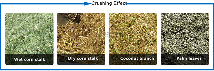 Biomass Recycling Plant Agri Waste Silage Straw Crusher Biomass Recycling Line System