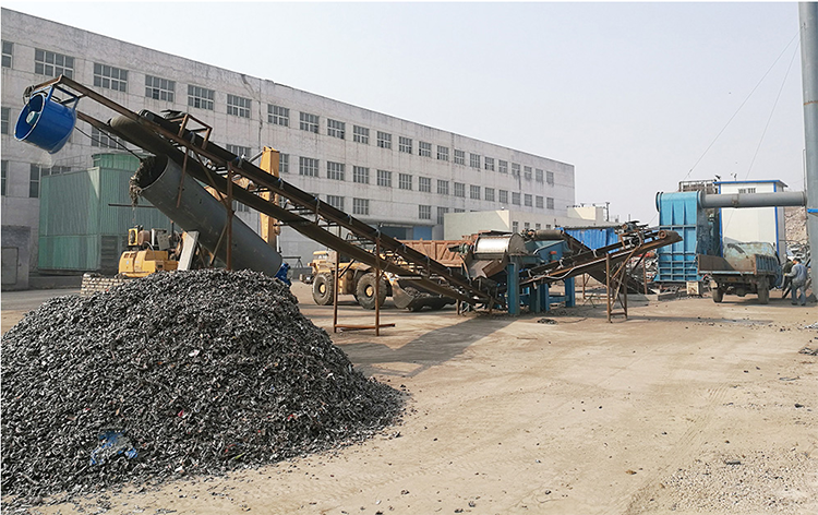 Casting metal Crusher Machine Waste metal Crushing Equipment High Torque